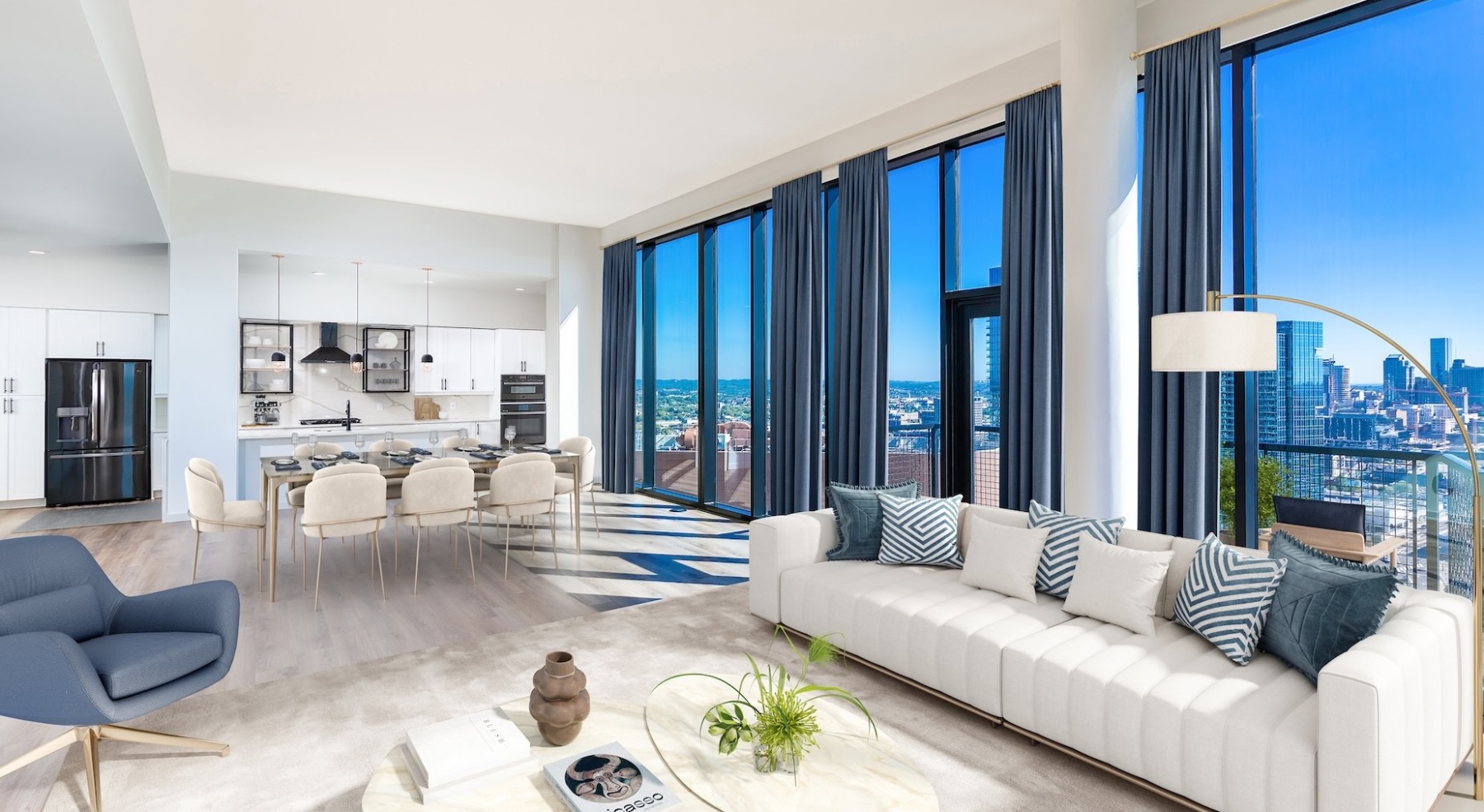 Captivating City Views from Penthouse Residence