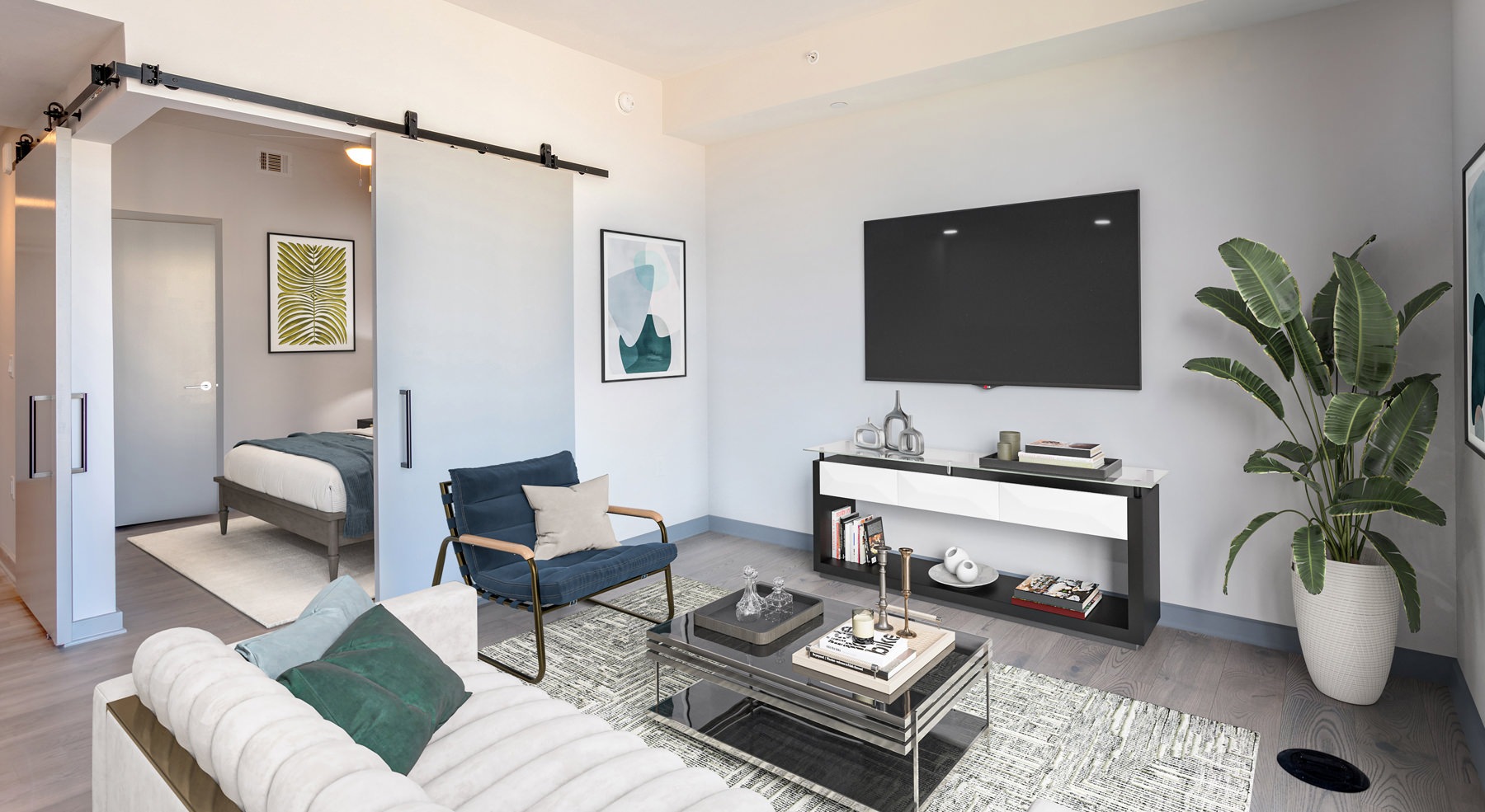 Open space living area perfect for entertaining